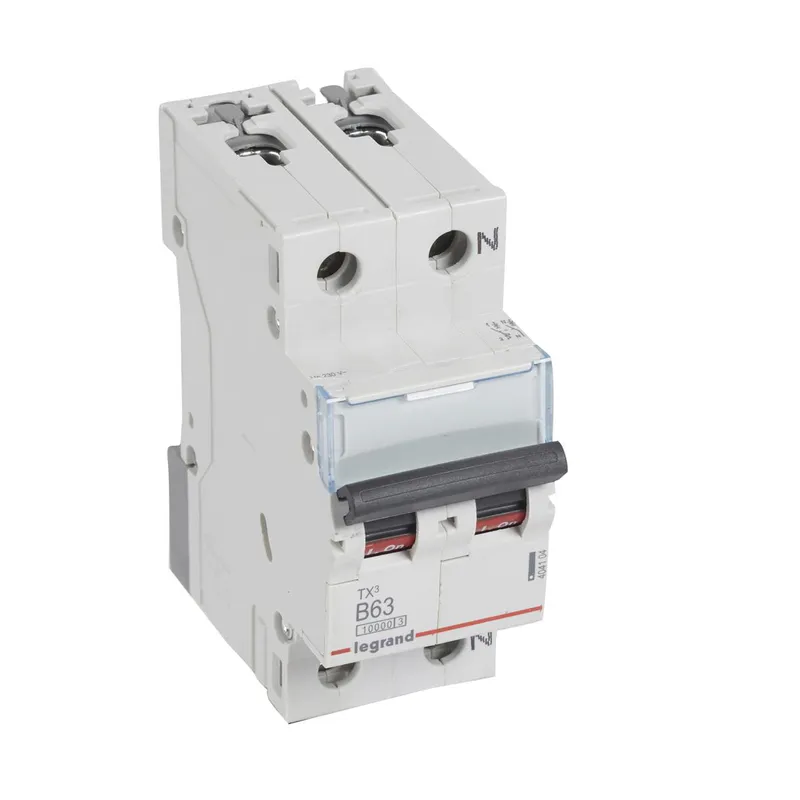 Legrand Leitungsschutzschalter, Automat 404104 TX3 B63A 1P+N 10KA 2M