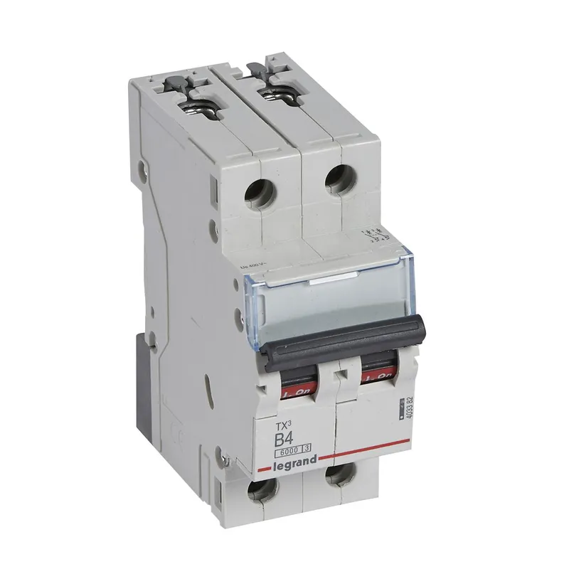 Legrand Leitungsschutzschalter, Automat 403382 TX3 B4A 2P 6KA 2M