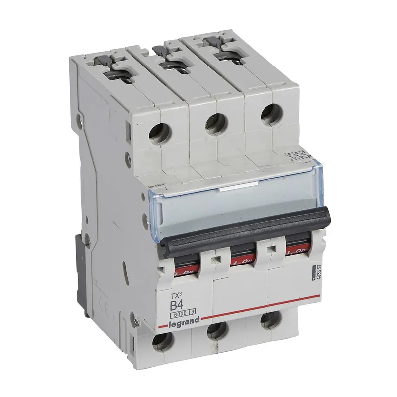Legrand Leitungsschutzschalter, Automat 403397 TX3 B4A 3P 6KA 3M