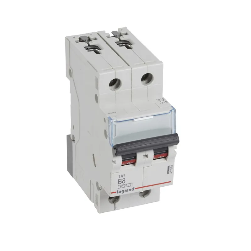 Legrand Leitungsschutzschalter, Automat 403384 TX3 B8A 2P 6KA 2M