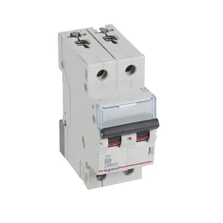 Legrand Leitungsschutzschalter, Automat 403384 TX3 B8A 2P 6KA 2M
