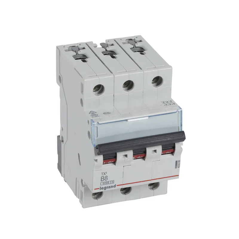 Legrand Leitungsschutzschalter, Automat 403399 TX3 B8A 3P 6KA 3M