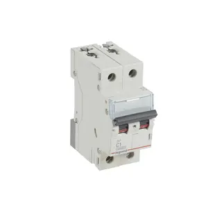 Legrand Leitungsschutzschalter, Automat 404197 TX3 C1A 2P 10KA 2M