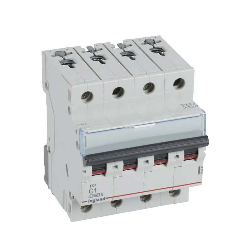 Legrand Leitungsschutzschalter, Automat 404248 TX3 C1A 4P 10KA 4M