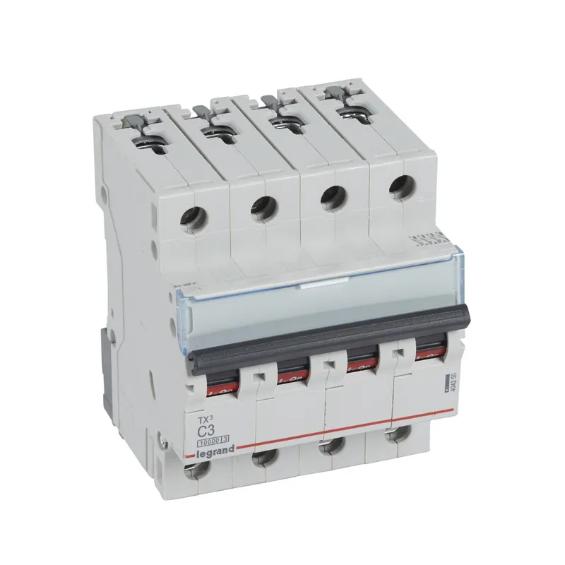 Legrand Leitungsschutzschalter, Automat 404250 TX3 C3A 4P 10KA 4M