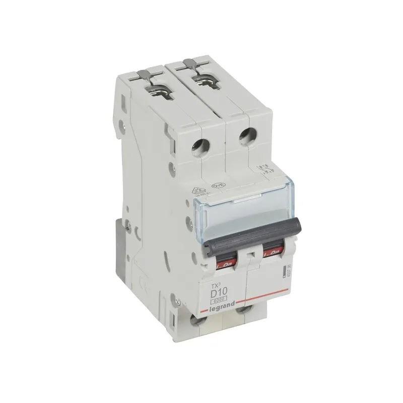 Legrand Leitungsschutzschalter, Automat 403736 TX3 D10A 2P 6KA 2M