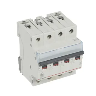 Legrand Leitungsschutzschalter, Automat 403770 TX3 D10A 4P 6KA 4M