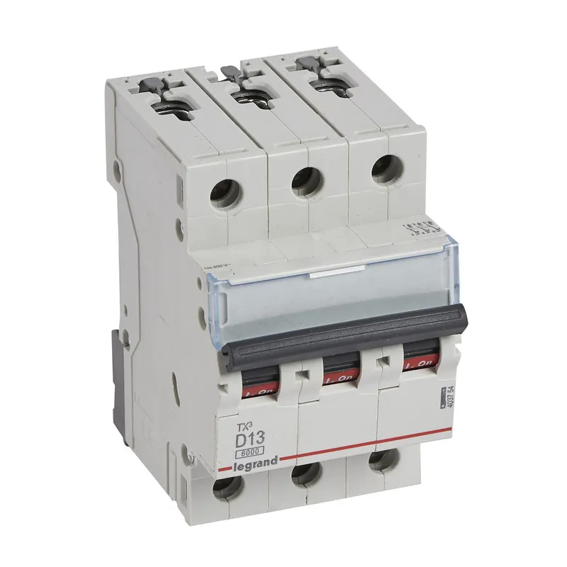 Legrand Leitungsschutzschalter, Automat 403754 TX3 D13A 3P 6KA 3M