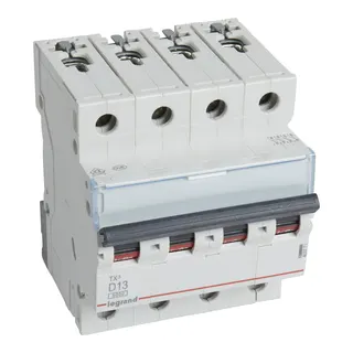 Legrand Leitungsschutzschalter, Automat 403771 TX3 D13A 4P 6KA 4M