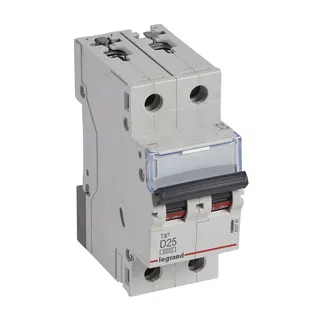 Legrand Leitungsschutzschalter, Automat 403740 TX3 D25A 2P 6KA 2M