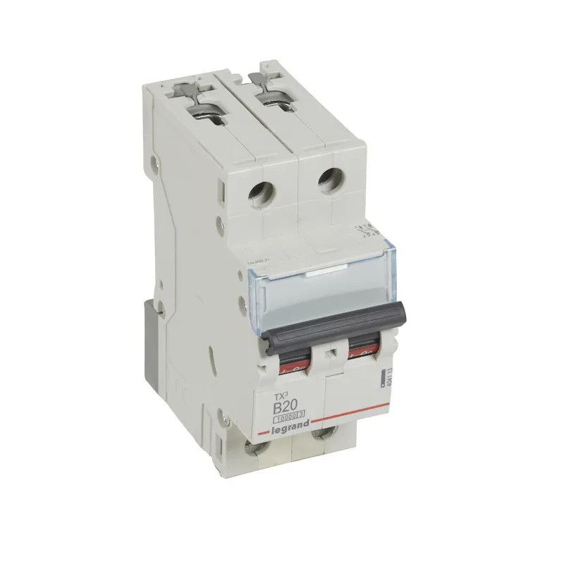 Legrand Leitungsschutzschalter, Automat 404113 TX3 B20A 2P 10KA 2M