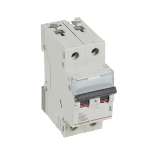 Legrand Leitungsschutzschalter, Automat 404113 TX3 B20A 2P 10KA 2M