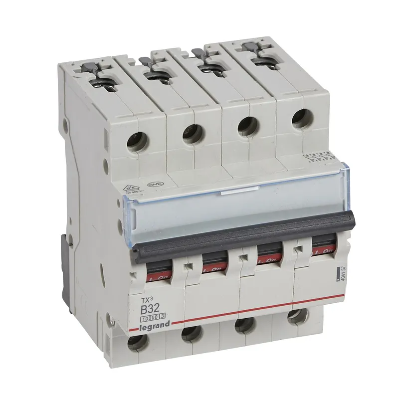 Legrand Leitungsschutzschalter, Automat 404157 TX3 B32A 4P 10KA 4M