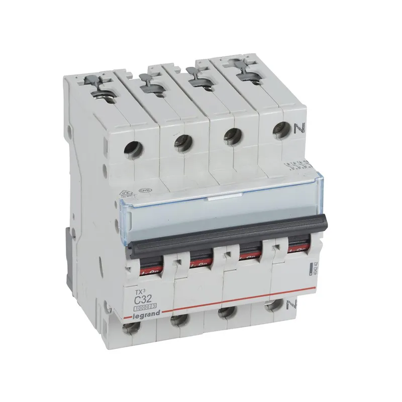 Legrand Leitungsschutzschalter, Automat 404242 TX3 C32A 3P+N 10KA 4M