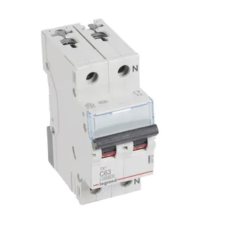 Legrand Leitungsschutzschalter, Automat 404194 TX3 C63A 1P+N 10KA 2M