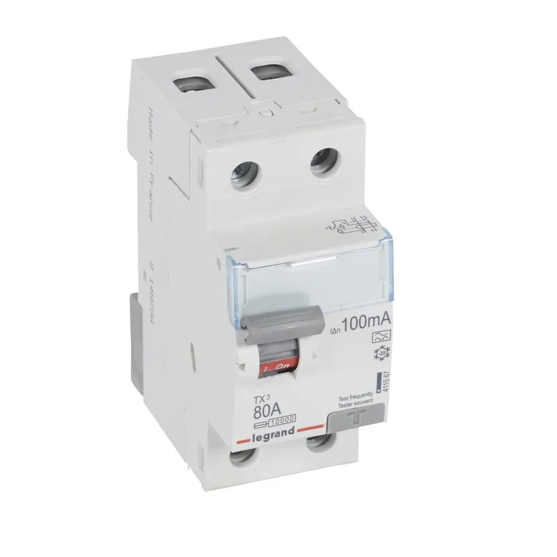 Legrand FI-Schutzschalter, FI 411567 TX3 80A 2P 100MA A