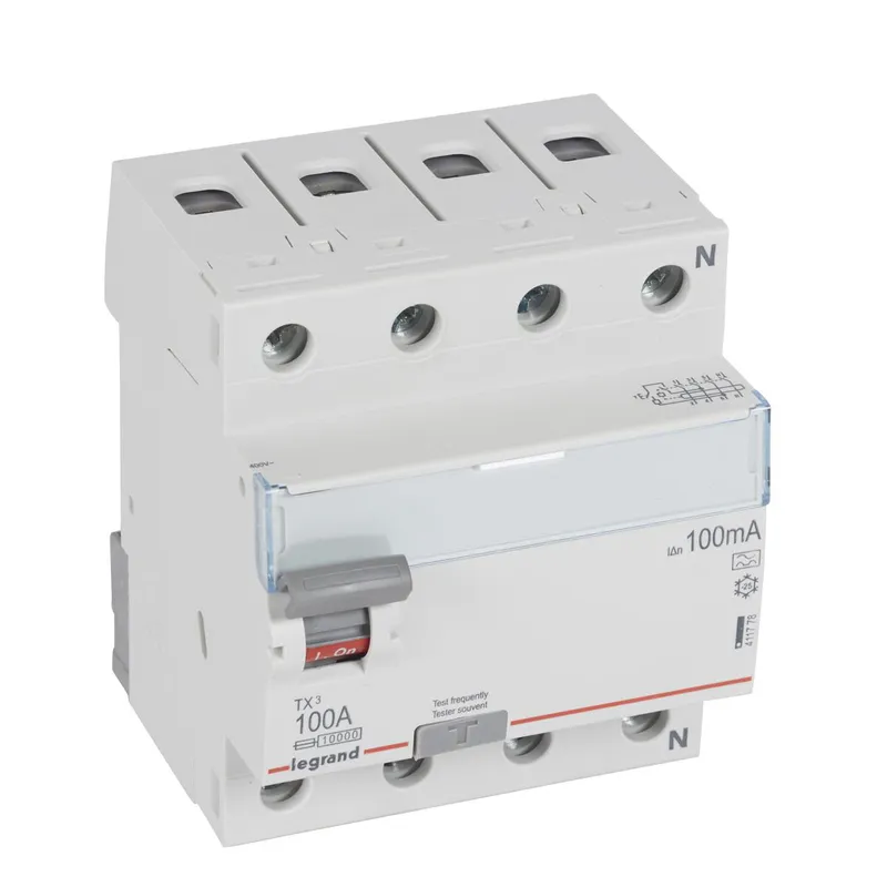 Legrand FI-Schutzschalter, FI 411778 TX3 100A 4P 100MA A