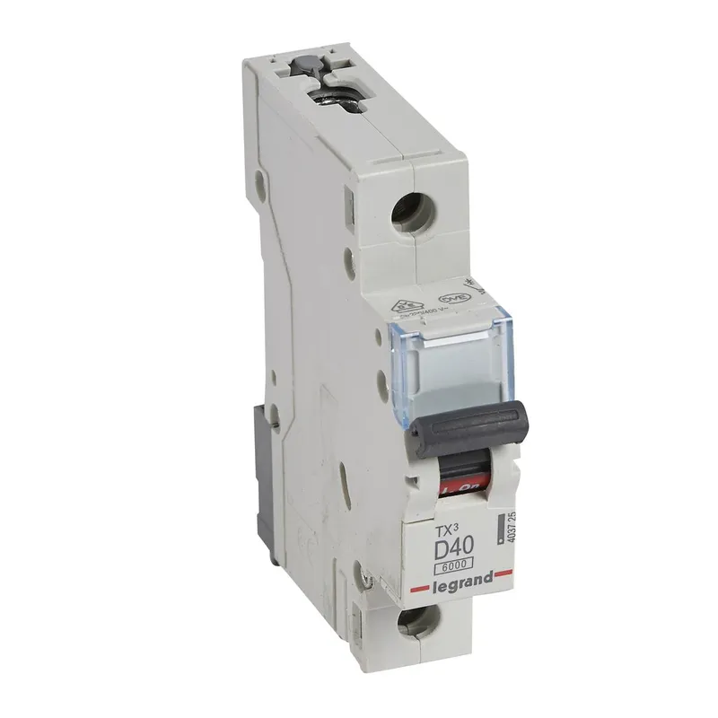 Legrand Leitungsschutzschalter, Automat 403725 TX3 D40A 1P 6KA 1M