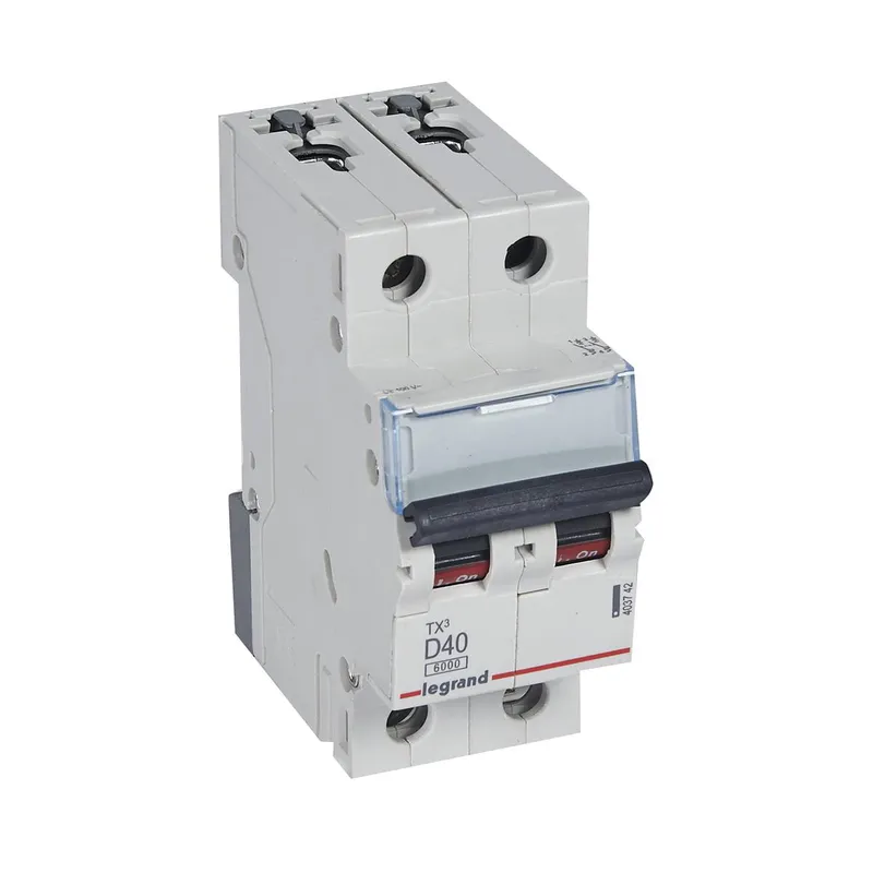 Legrand Leitungsschutzschalter, Automat 403742 TX3 D40A 2P 6KA 2M