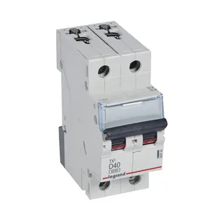 Legrand Leitungsschutzschalter, Automat 403742 TX3 D40A 2P 6KA 2M