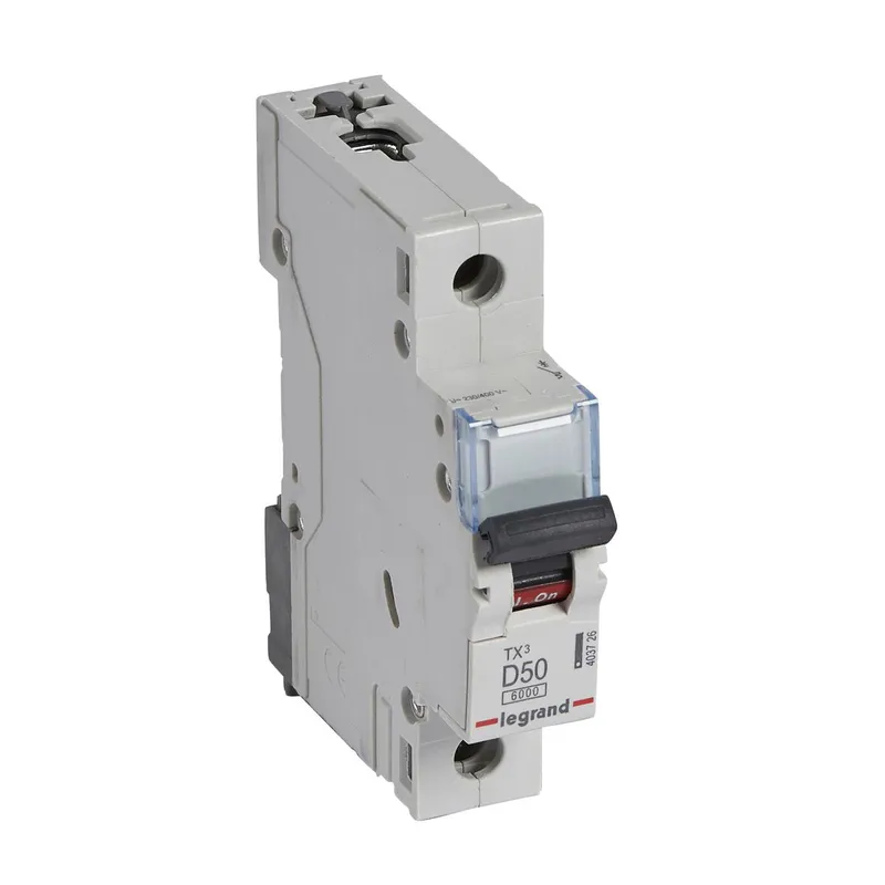 Legrand Leitungsschutzschalter, Automat 403726 TX3 D50A 1P 6KA 1M