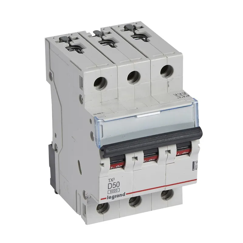 Legrand Leitungsschutzschalter, Automat 403760 TX3 D50A 3P 6KA 3M