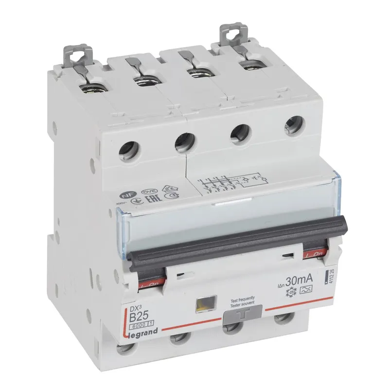 Legrand FI / LS-Kombination 411226 DX3 B25A 4P 6KA 30MA A