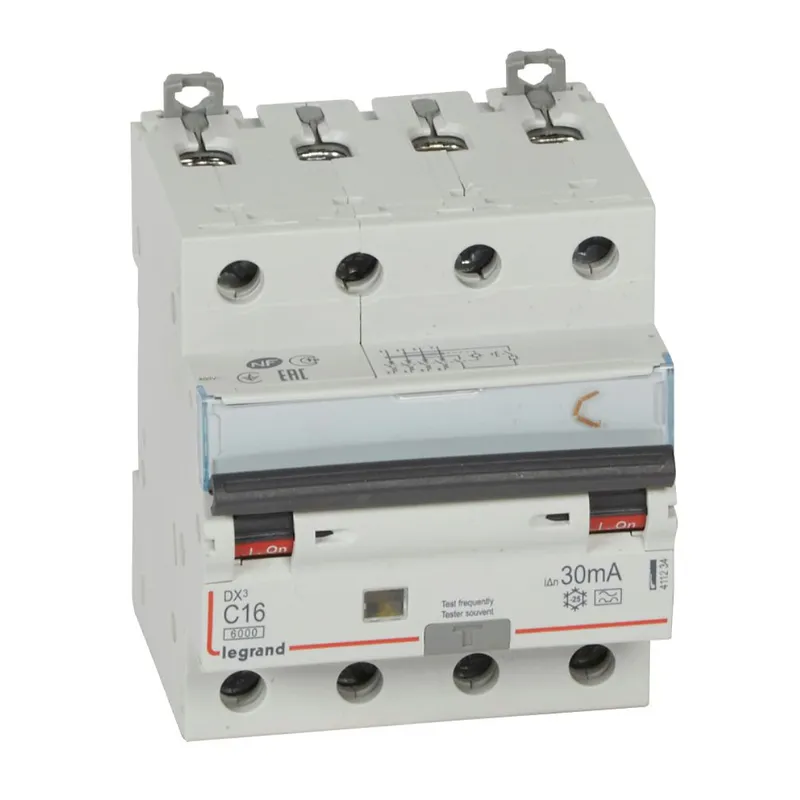 Legrand FI / LS-Kombination 411234 DX3 C16A 4P 6KA 30MA A
