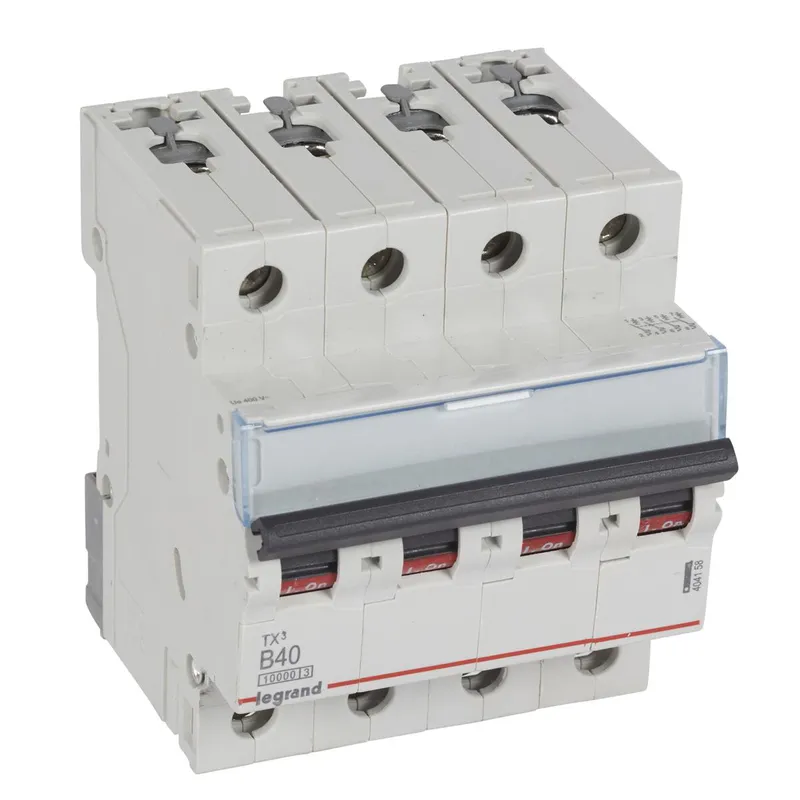 Legrand Leitungsschutzschalter, Automat 404158 TX3 B40A 4P 10KA 4M