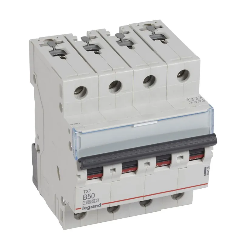 Legrand Leitungsschutzschalter, Automat 404159 TX3 B50A 4P 10KA 4M
