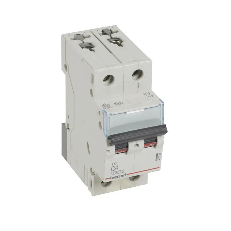Legrand Leitungsschutzschalter, Automat 403523 TX3 C4A 2P 6KA 2M