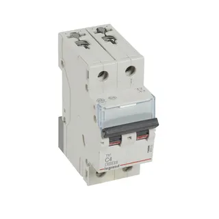 Legrand Leitungsschutzschalter, Automat 403523 TX3 C4A 2P 6KA 2M