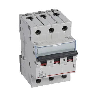 Legrand Leitungsschutzschalter, Automat 403540 TX3 C4A 3P 6KA 3M