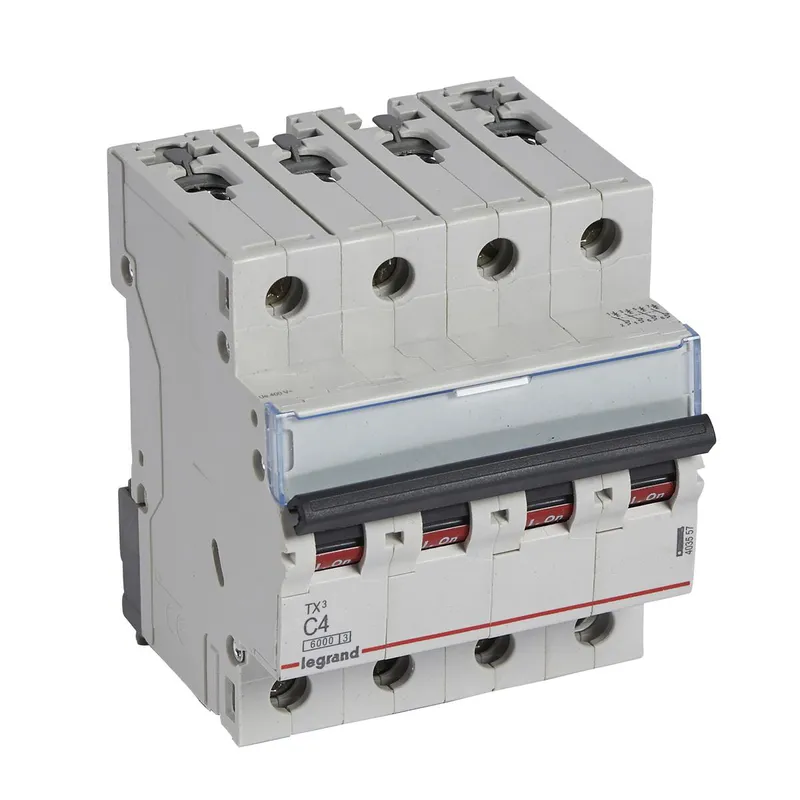 Legrand Leitungsschutzschalter, Automat 403557 TX3 C4A 4P 6KA 4M