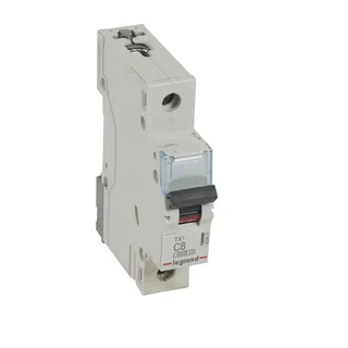 Legrand Leitungsschutzschalter, Automat 403431 TX3 C8A 1P 6KA 1M