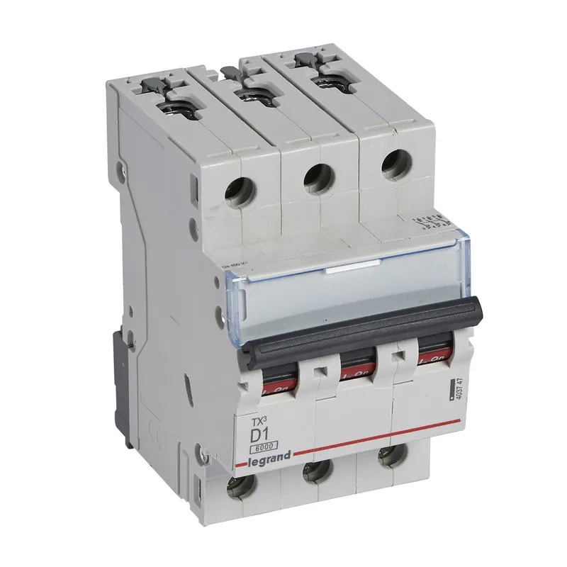 Legrand Leitungsschutzschalter, Automat 403747 TX3 D1A 3P 6KA 3M