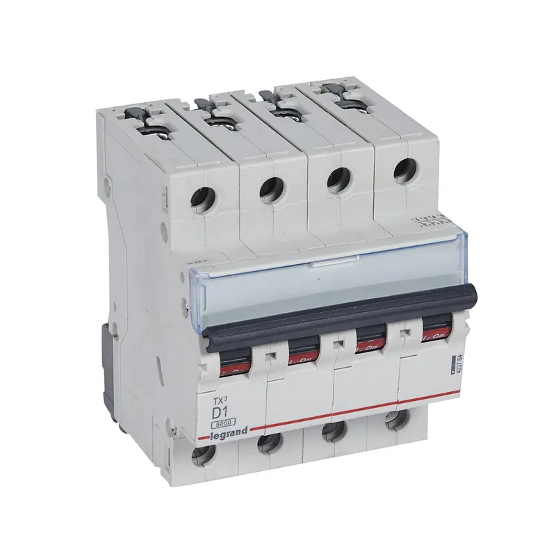 Legrand Leitungsschutzschalter, Automat 403764 TX3 D1A 4P 6KA 4M