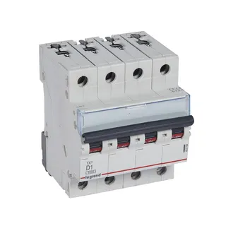 Legrand Leitungsschutzschalter, Automat 403764 TX3 D1A 4P 6KA 4M