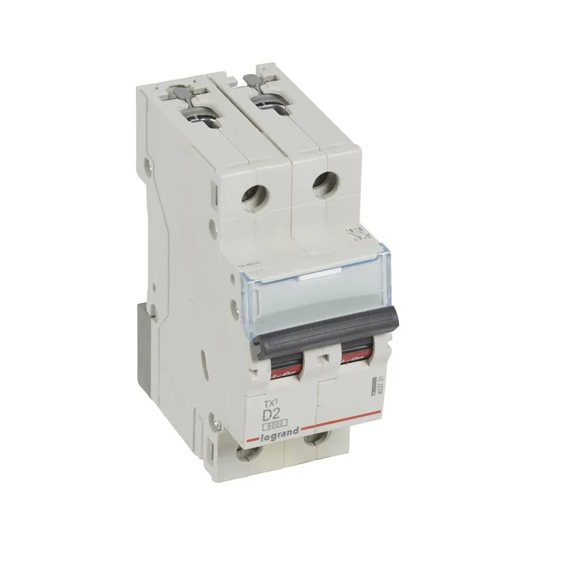 Legrand Leitungsschutzschalter, Automat 403731 TX3 D2A 2P 6KA 2M