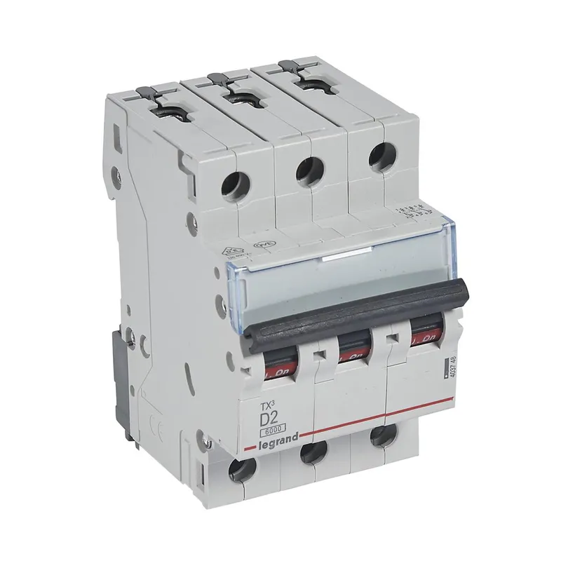 Legrand Leitungsschutzschalter, Automat 403748 TX3 D2A 3P 6KA 3M