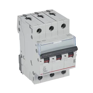 Legrand Leitungsschutzschalter, Automat 403748 TX3 D2A 3P 6KA 3M