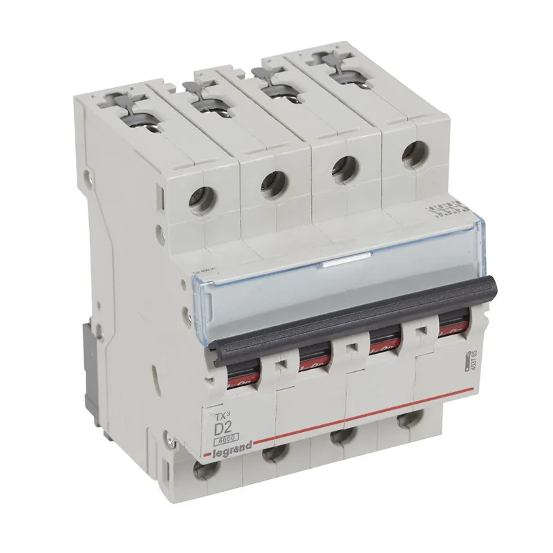 Legrand Leitungsschutzschalter, Automat 403765 TX3 D2A 4P 6KA 4M