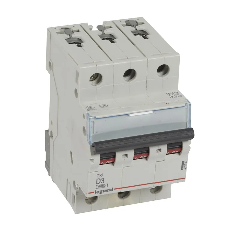Legrand Leitungsschutzschalter, Automat 403749 TX3 D3A 3P 6KA 3M