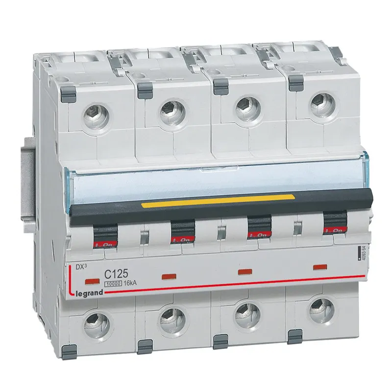Legrand Leitungsschutzschalter, Automat 409364 DX3 C125A 4P 10KA 6M