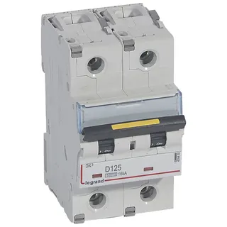Legrand Leitungsschutzschalter, Automat 409460 DX3 D125A 2P 10KA 3M