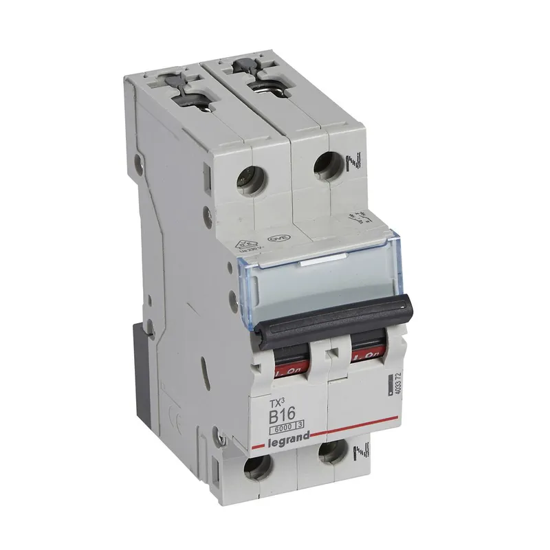 Legrand Leitungsschutzschalter, Automat 403372 TX3 B16A 1P+N 6KA 2M