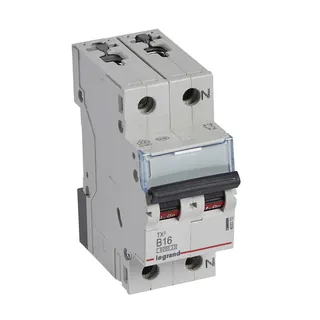 Legrand Leitungsschutzschalter, Automat 403372 TX3 B16A 1P+N 6KA 2M