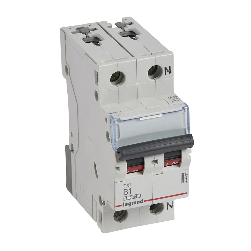 Legrand Leitungsschutzschalter, Automat 404091 TX3 B1A 1P+N 10KA 2M