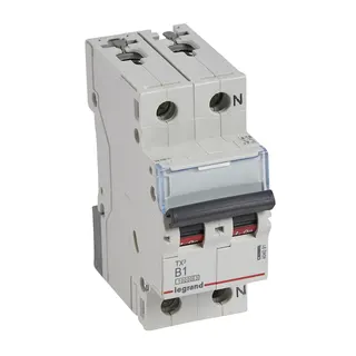 Legrand Leitungsschutzschalter, Automat 404091 TX3 B1A 1P+N 10KA 2M