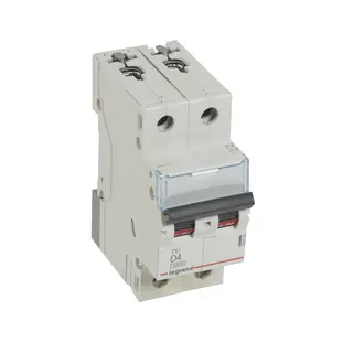 Legrand Leitungsschutzschalter, Automat 403733 TX3 D4A 2P 6KA 2M